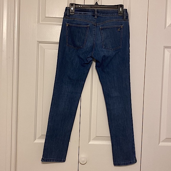 DL1961 Angel Mid Rise Skinny Ankle Jeans Zeppelin Size 27 - Picture 4 of 16